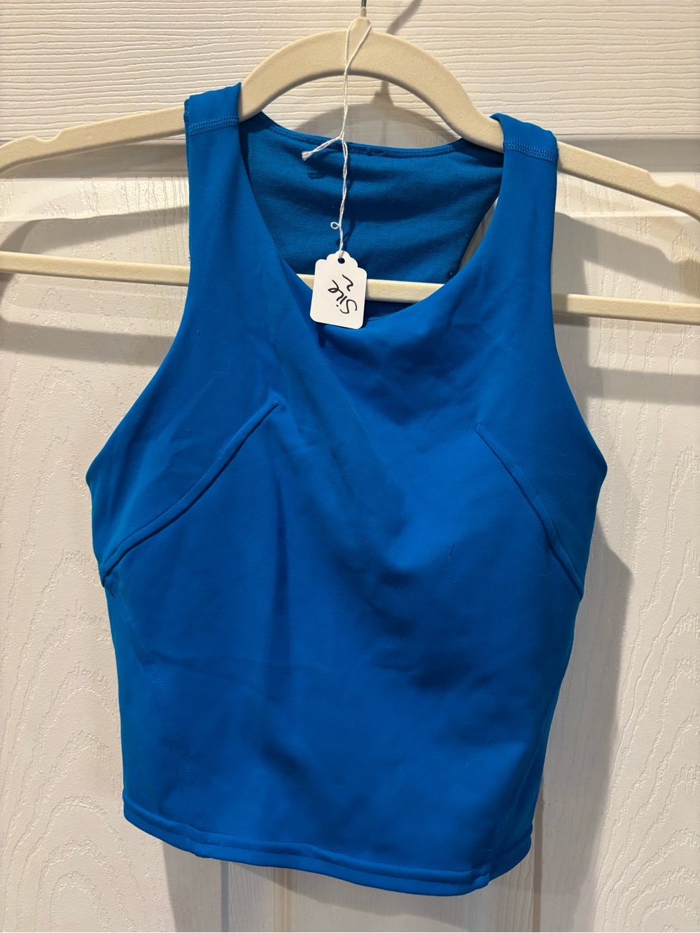 lululemon athletica Bright Blue Racerback Tank